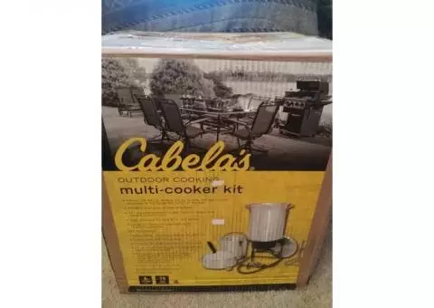 Cabela's outdoor multi-cooker kit
