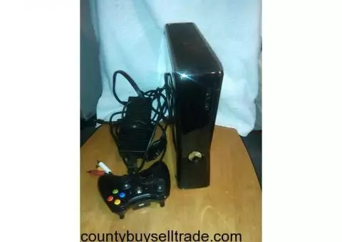 xbox 360 wireless controler and power box
