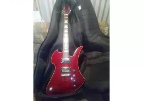 B.C. Rich electric guitar excellent condition with a great tone, comes with a gig bag. $250.00