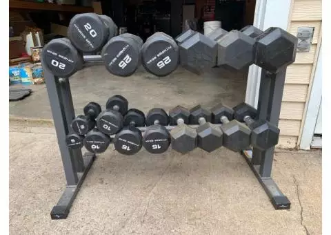 Complete Dumbbell Set With Stand